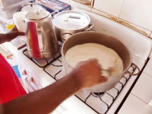 Rice on the boil - FG