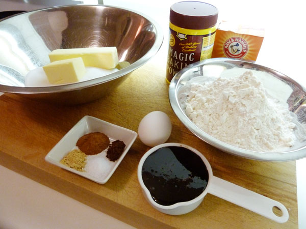 Ginger Sparkle Cookies Ingredients