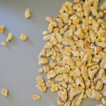 Lightly toasted walnuts