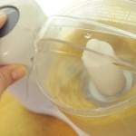 Pulverizing the walnuts