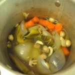 A long slow, simmer then strain.