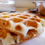 Ricotta Chive Waffles