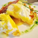 Savoury Waffle Benedict - Food Gypsy