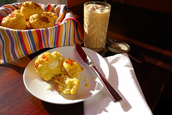 Chili Cheese Cornbread Muffins, surprise. Chili Cheese Cornbread Muffins, surprise.