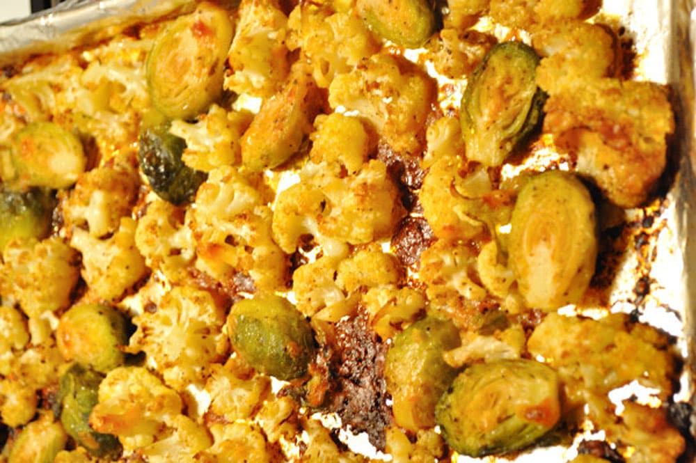 Roasted Cauliflower a la Cheese - Food Gypsy