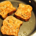 Double Berry French Toast, in the pan - Food Gypsy Double Berry French Toast, in the pan - Food Gypsy