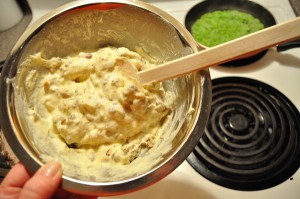 Lumpy Stuffing-Waffle Batter - Food Gypsy