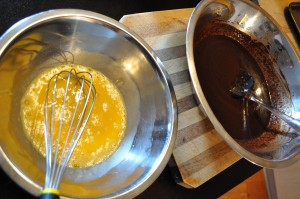 Whisk eggs, off heat - Food Gypsy