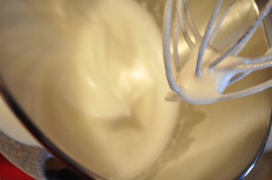 Beat to soft peaks, then add sugar and beat to stiff - Food Gypsy