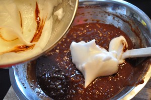 Fold in egg whites - Food Gypsy