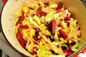 Veggies, getting tender - Food Gypsy