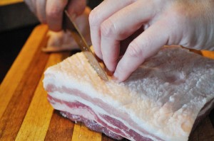 Scoring the fat - Food Gypsy Scoring the fat - Food Gypsy