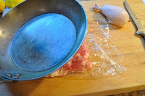 Preparing chicken - Food Gypsy