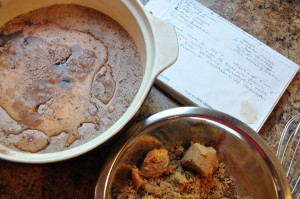 Mix batter and sauce separably - Food Gypsy