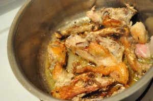 Browning bones for stock - Food Gypsy