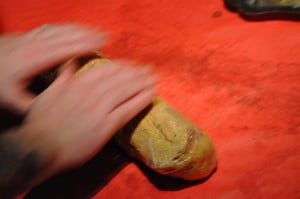 Rolling the tourchon - Food Gypsy