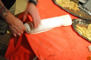 Wrapping in a towel - Food Gypsy