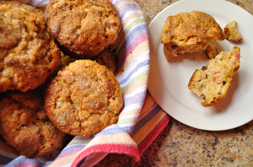 Rhubarb Muffins - Food Gypsy