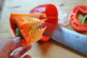 Discard core & seeds - Food Gypsy Discard core & seeds - Food Gypsy