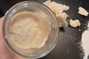 Push your dough up the sides - Food Gypsy