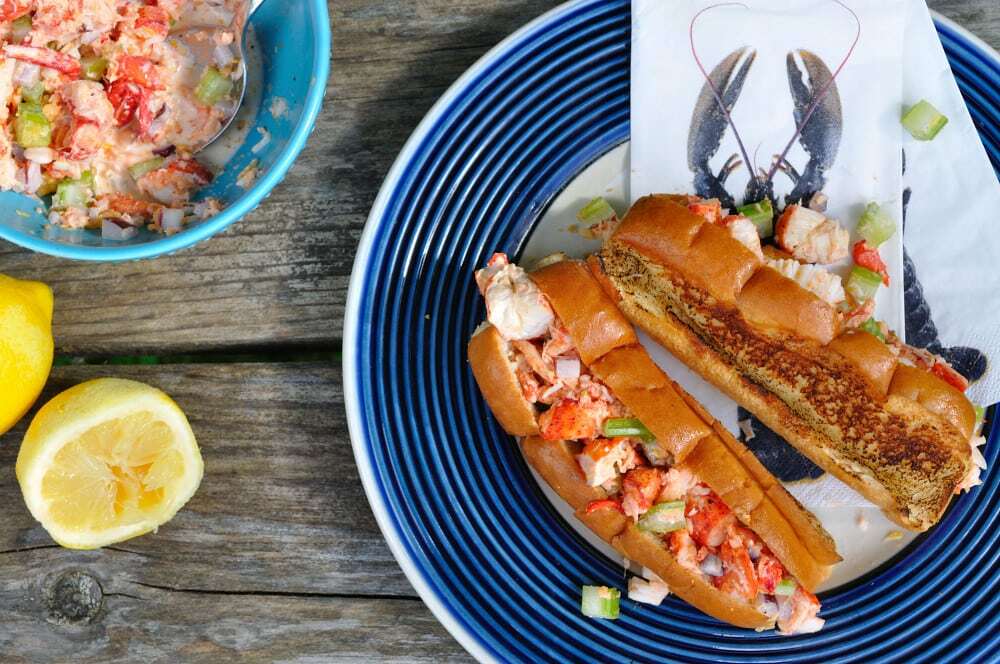 Grilled Nova Scotia Lobster Rolls - Food Gypsy