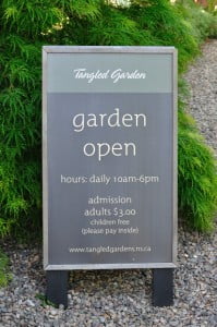 Tangled Garden, Entrance - Food Gypsy