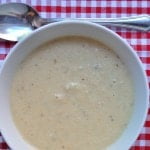 Cauliflower Smoked Cheddar Soup - Food Gypsy