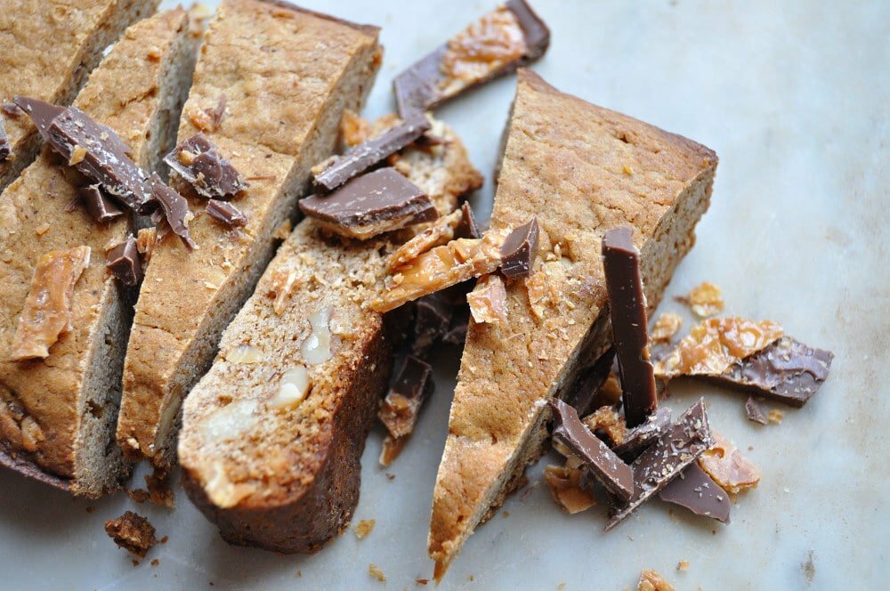 Dulce De Leche Blondies, main - Food Gypsy