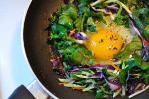 Super Greens, add egg - FG