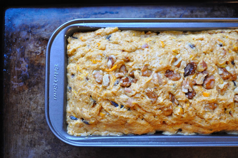 Orange Date Pumpkin Bread - FG