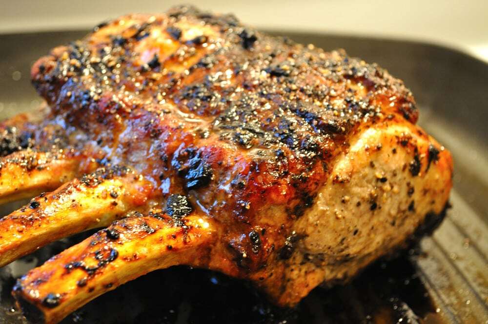 Black Garlic Pork Roast - Food Gypsy