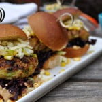 Avocado Chicken Sliders with Corn Salsa - Food Gypsy