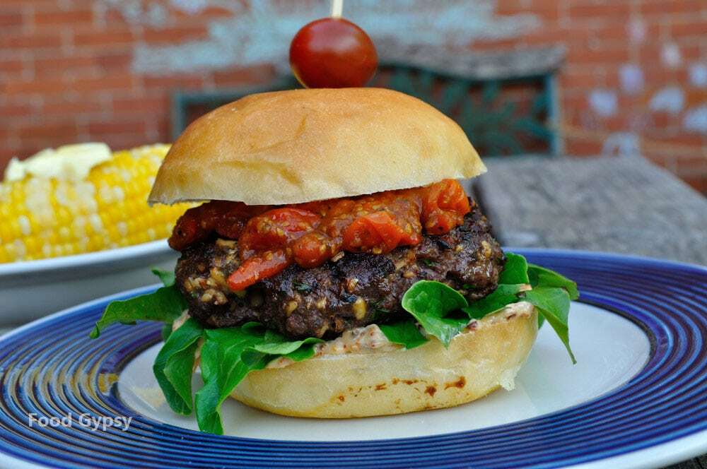 Smoked Gouda Burger - Food Gypsy