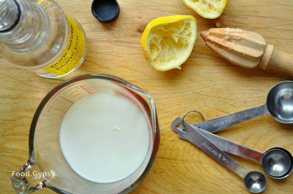 How to make Buttermilk - Food Gypsy