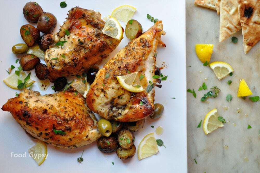 Lemon Garlic Chicken, Lead - Food Gypsy