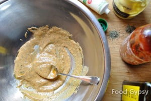 Mustard Sriracha Roasted Chicken, lead - Food Gypsy