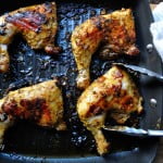Mustard Sriracha Roasted Chicken, lead - Food Gypsy