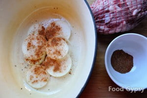 Spice rub, lamb sandwich - FG