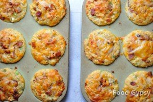 Bacon Cheddar Cornbread, after - FG