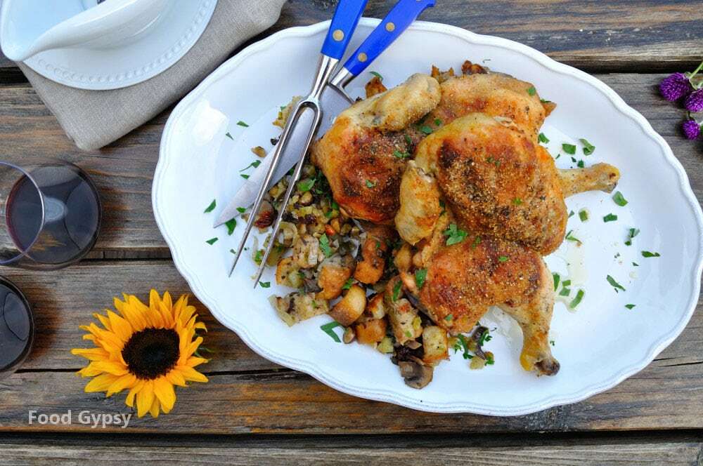 Foie Gras Roasted Chicken, lead - Food Gypsy