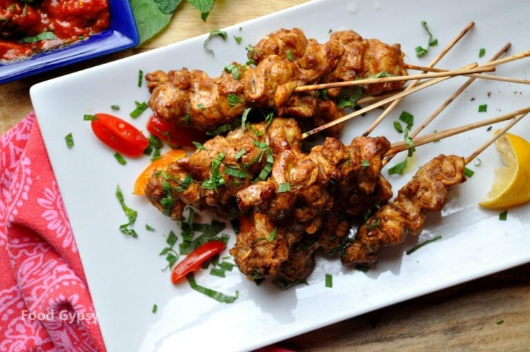 Turkish Chicken Skewers - Food Gypsy