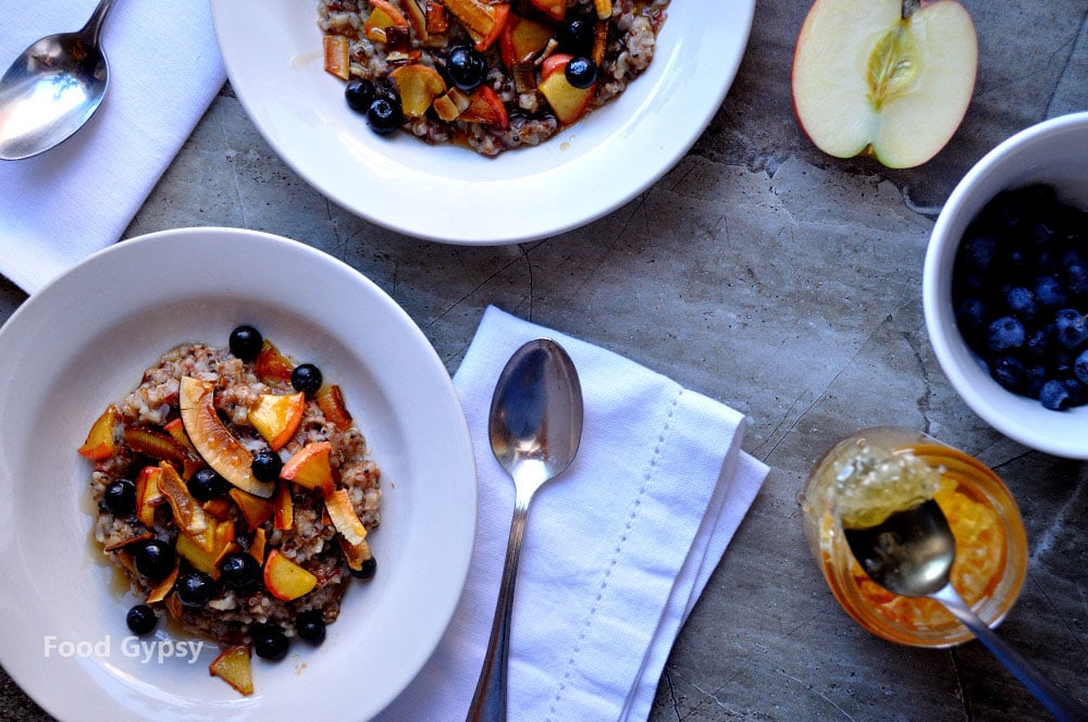 5 Grain Porridge, anti-inflammatory diet - Food Gypsy