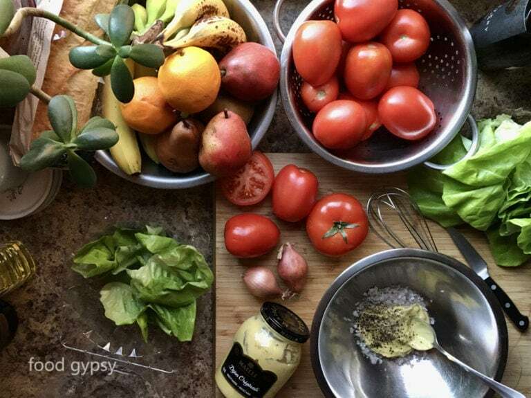 Four Ingredient Mustard Vinaigrette