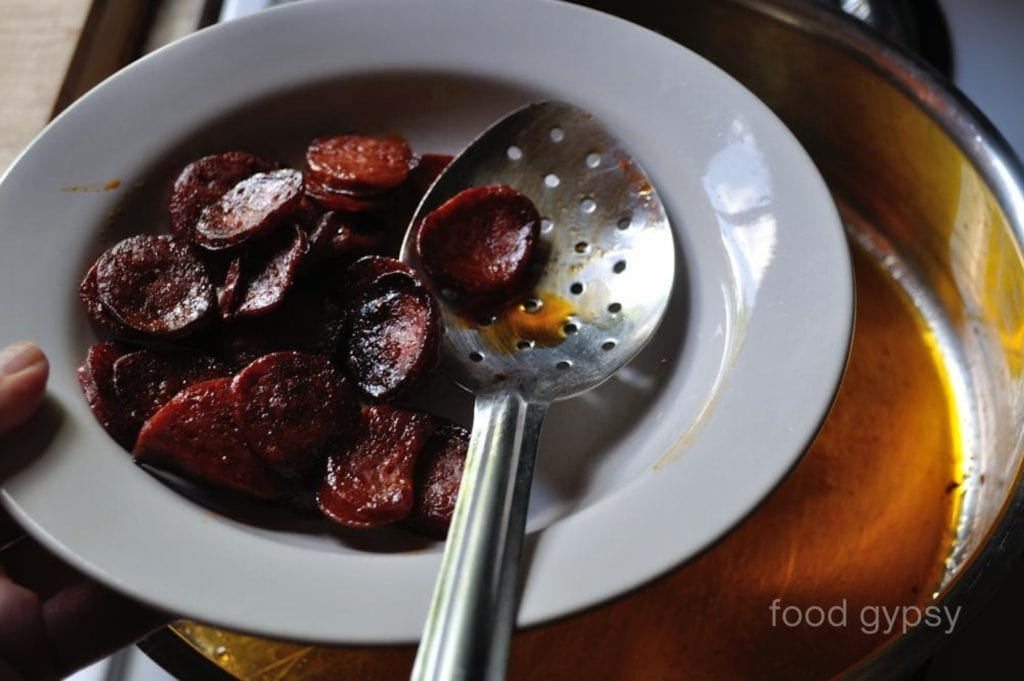 Chicken & Chorizo, infuse flavour