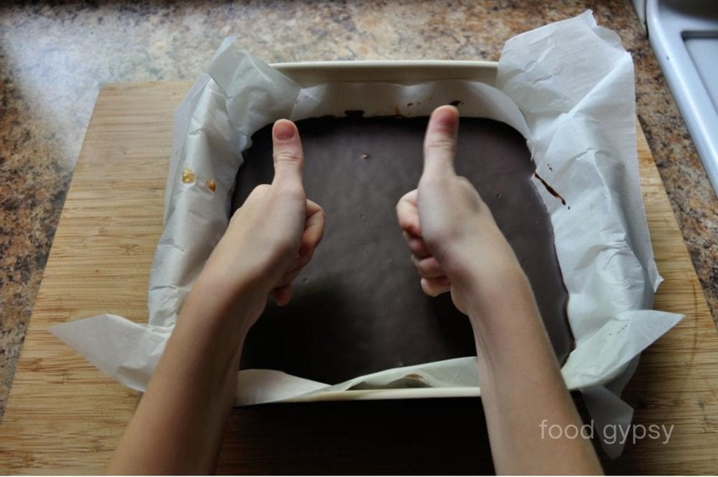 Step 6: fridge until cold and frim.