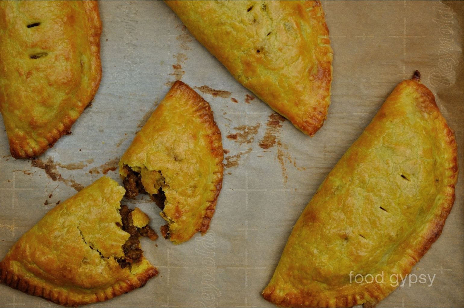 Flaky Jamaican Beef Patties, Food Gypsy