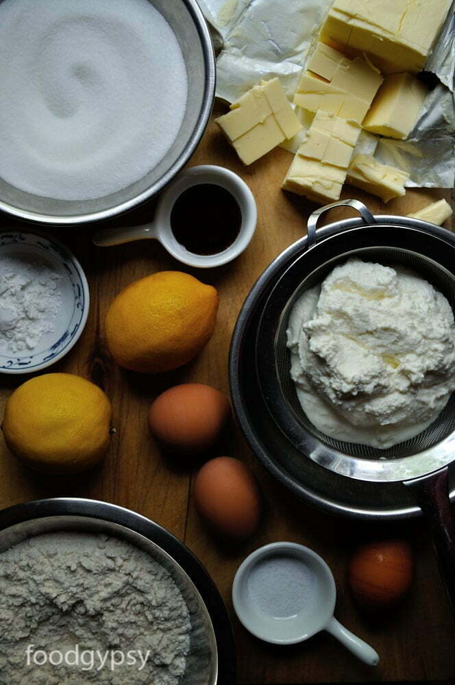 Lemon Ricotta Cake Ingredients, Food Gypsy