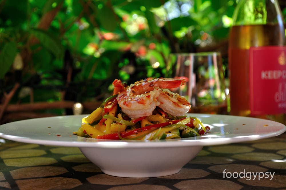 Shrimp Mango Salad, Food Gypsy