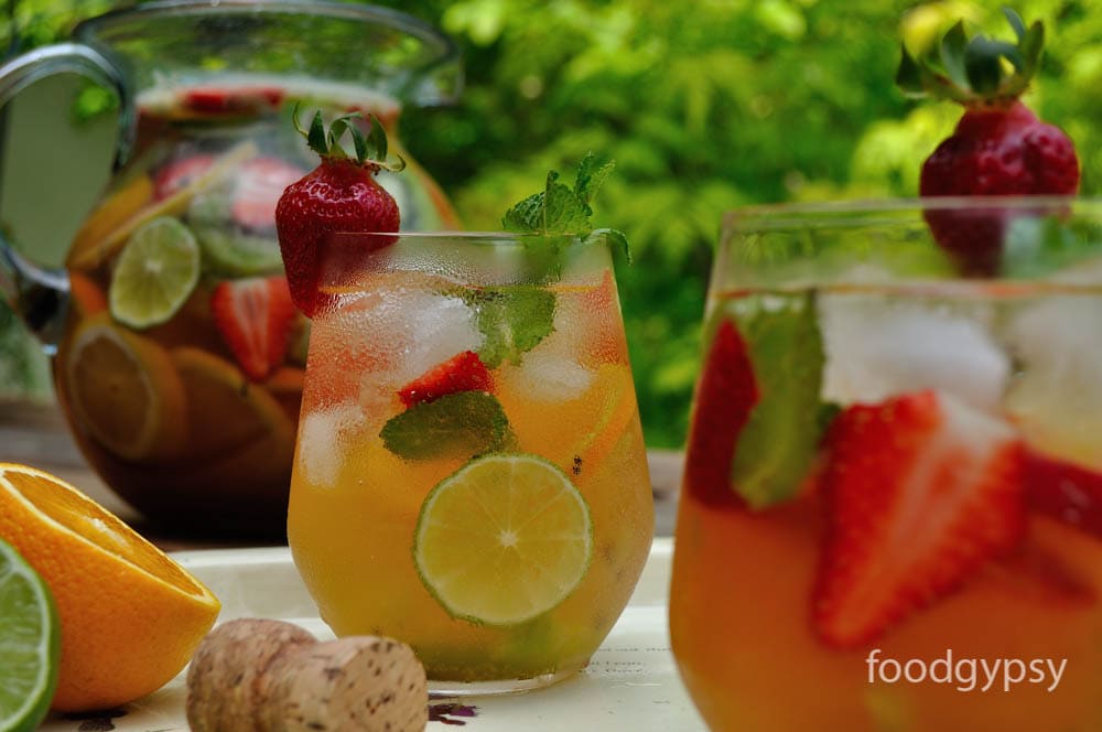 Sparkling Cuvee Sangria, Food Gypsy