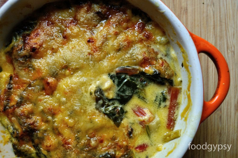 Chard au Gratin, Food Gypsy